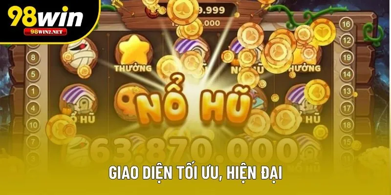 Giao diện tối ưu, hiện đại